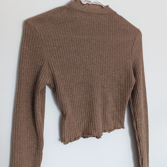 Long sleeve crop top - Picture 4 of 4